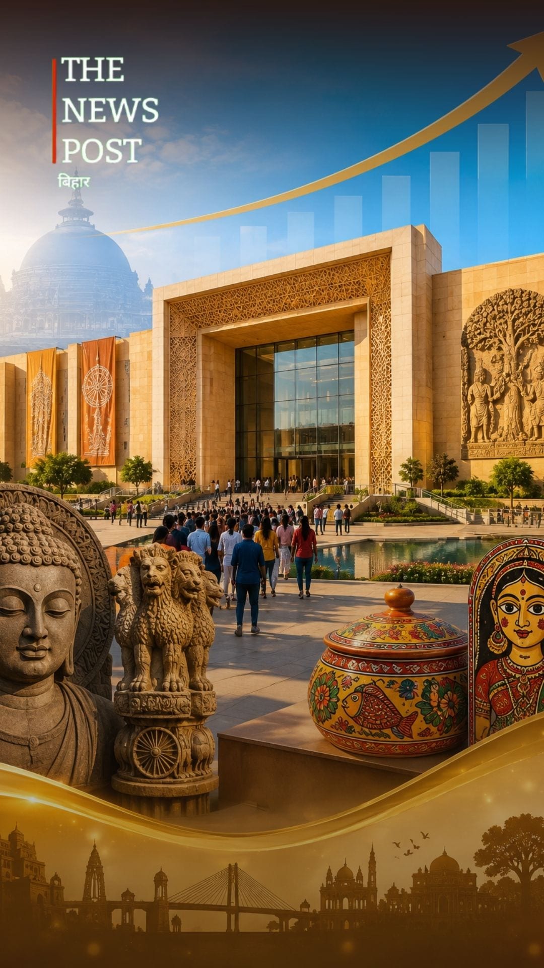 बिहार म्यूजियम का बड़ा कमाल, 5 लाख पर्यटकों ने बनाया रिकॉर्ड