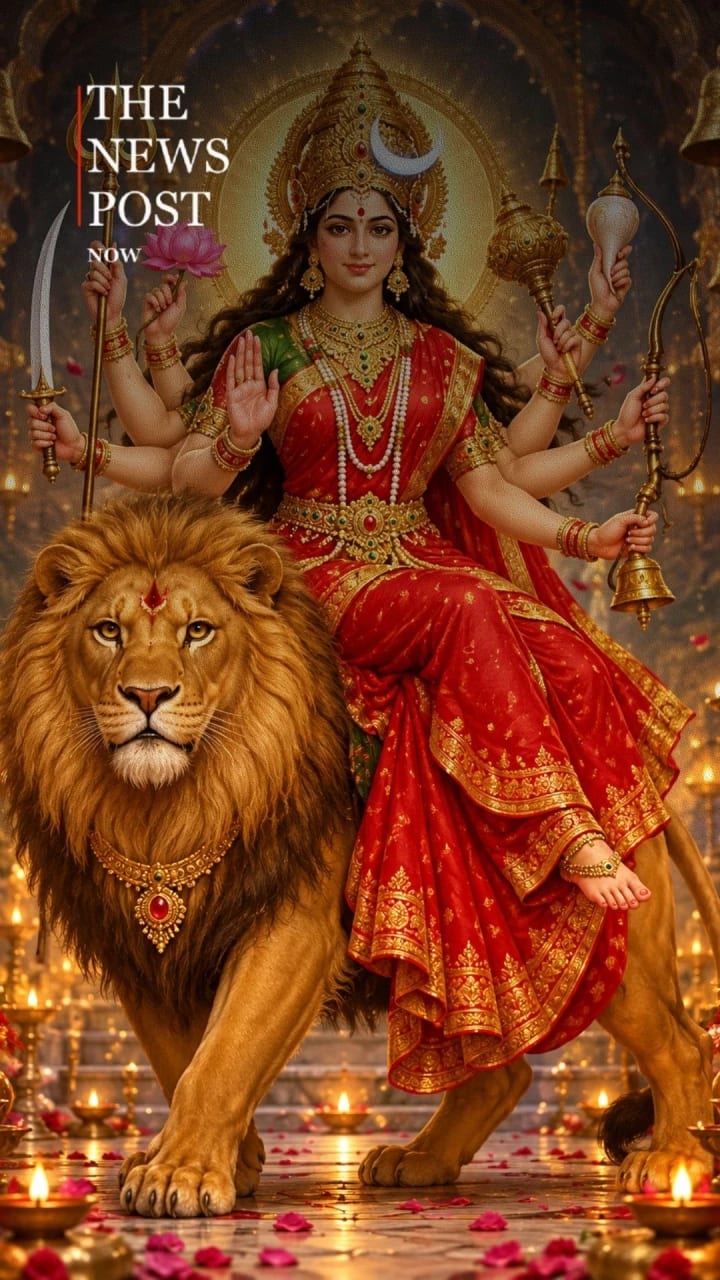 नवरात्रि का तीसरा दिन आज मां चंद्रघंटा की पूजा, जानें कैसे पड़ा देवी का यह नाम?